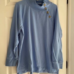 JCrew mock turtle neck shirt